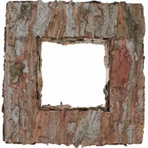 Floristik24 Deco corteccia d&#39;albero quadrata corteccia di pino aperta 30×30 cm