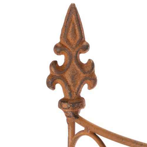 Prodotto Traliccio in metallo per aiuole e versatile decorazione da giardino, 60 cm