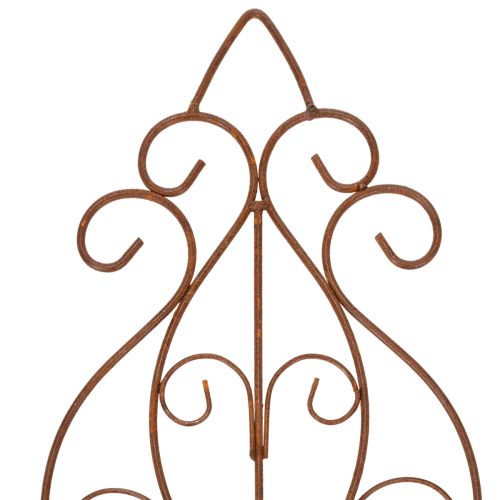 Prodotto Traliccio dal design romantico per rose e piante rampicanti in aiuole, 64 cm