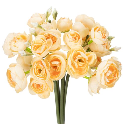 Ramo di ranuncolo per composizioni decorative in vaso, 32 cm, 5 pezzi