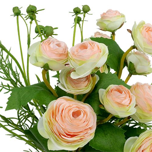 Floristik24 Mazzo di ranuncolo rosa 43 cm