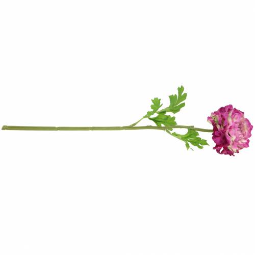 Floristik24 Ranunculus viola artificiale 48cm