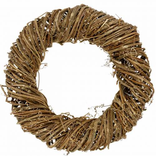Floristik24 Corona di vite Ø50cm natura