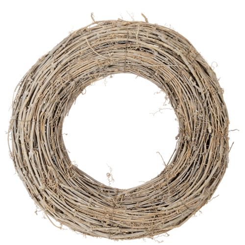 Ghirlanda decorativa in rami di rattan, sbiancata, per design creativo, 50 cm acquistare | Floristik24.it