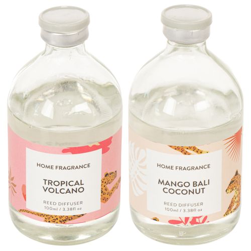 Prodotto Diffusore di fragranze per ambienti con profumo esotico di cocco e mango per una freschezza duratura in casa, 19 cm, 2 pezzi