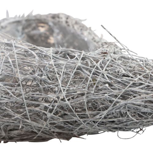 Prodotto Ciotola per piante cuore di vite cuore bianco naturale 16×21×8 cm