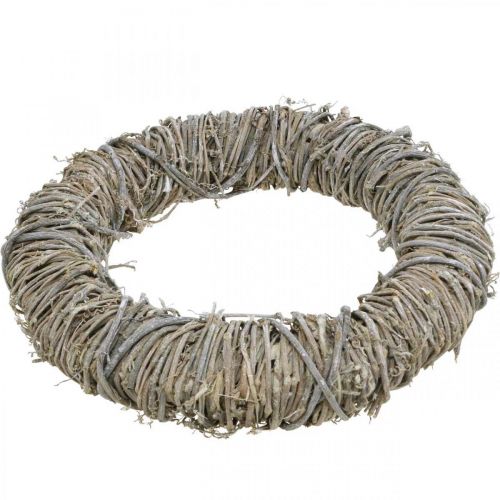 Prodotto Corona di vite corona autunnale corona di porta viti lavate bianche Ø30cm