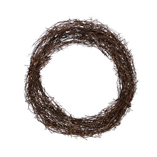 Floristik24 Ghirlanda di vite Ø15cm 10 pz