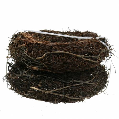 Floristik24 Ghirlanda di vite con salice naturale Ø30cm 2pz