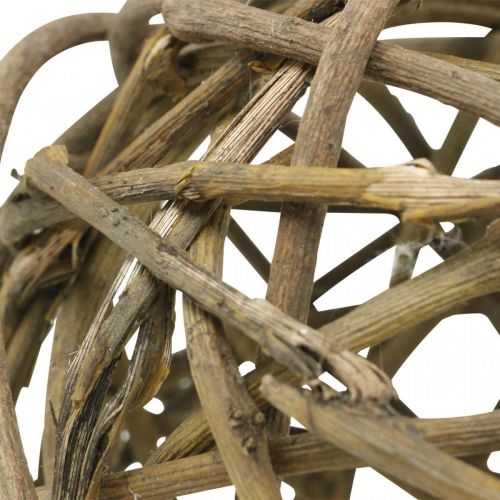 Floristik24 Sfera decorativa vite naturale scuro Ø15cm
