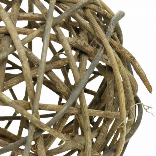 Floristik24 Sfera decorativa vite naturale scuro Ø20cm