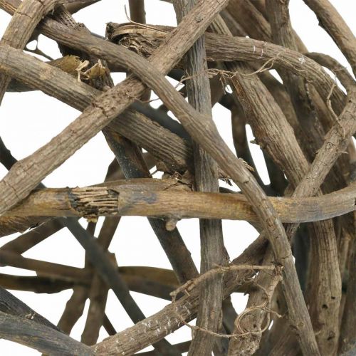 Floristik24 Sfera decorativa vite naturale scuro Ø25cm