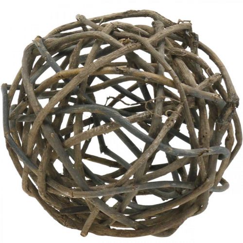 Floristik24 Sfera decorativa vite naturale scuro Ø25cm