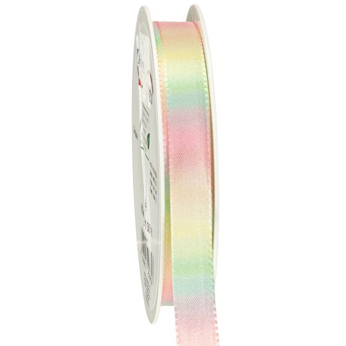 Nastro arcobaleno pastello nastro decorativo nastro regalo 15mm 18m