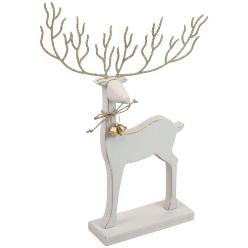 Prodotto Decorazione da tavola Natale Decorazione natalizia con renna H35,5 cm