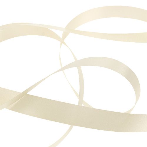 Floristik24 Crema striscia ad anello 15mm 100m