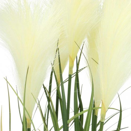 Prodotto Crema artificiale per piante in vaso con erba di carice in vaso, verde 79 cm