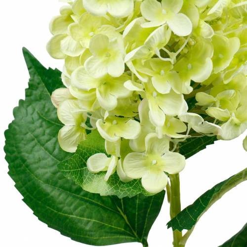 Prodotto Ortensia a pannocchia artificiale, ortensia verde, fiore di seta di alta qualità 98 cm
