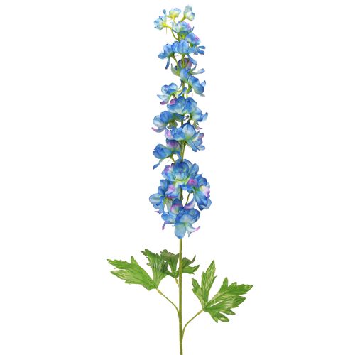Floristik24 Delphinium artificiale in fiore da giardino blu L88cm 2 pezzi