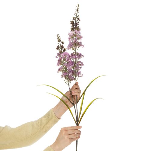 Prodotto Decorazione floreale artificiale di delphinium, stile moderno per la casa, 100 cm