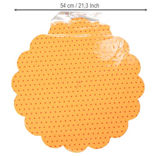 Prodotto Bracciale a fiore Rondella Dots con pois Ø54cm 100 pezzi