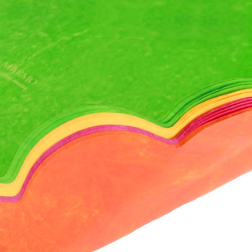 Prodotto Polsini rondella marmorizzati Ø37cm Assortiti 100 pezzi