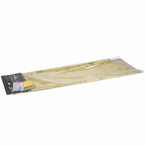 Floristik24 Motivo natalizio Rondella 60cm oro 50 pezzi