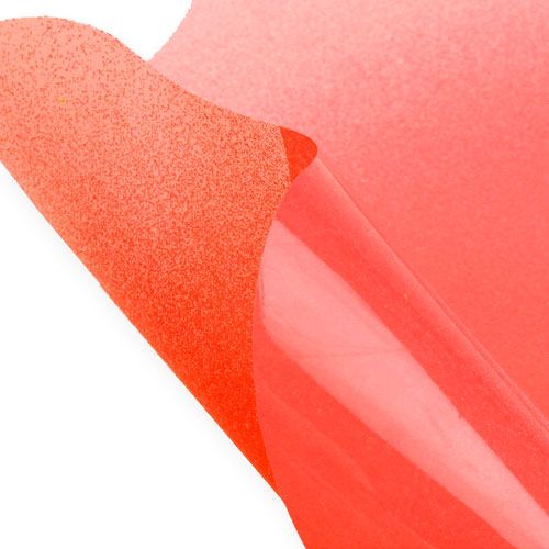 Floristik24 Bracciale fiore Ø40cm rosso 50p