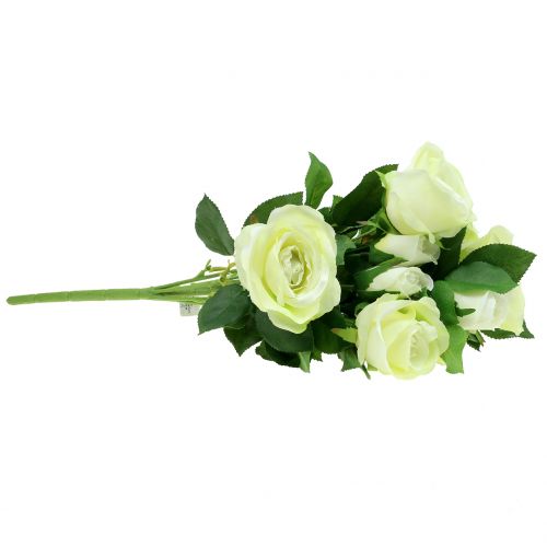 Floristik24 Crema bouquet di rose 48cm