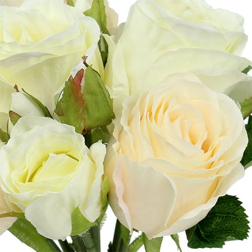 Prodotto Bouquet di rose crema 26 cm