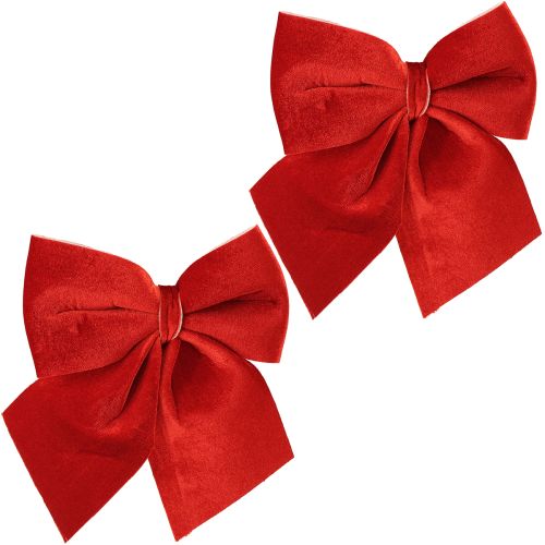 Prodotto Fiocco regalo in velluto rosso 20×25cm rosso chiaro 2 pezzi