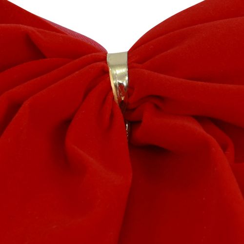 Prodotto Fiocco rosso regalo di Natale fiocco esterno 21 cm 2 pezzi