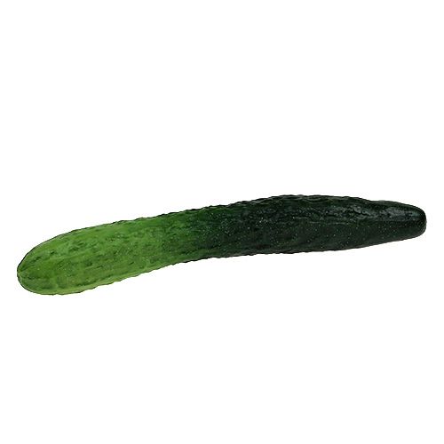 Floristik24 Cetriolo verde artificiale 25 cm 1p