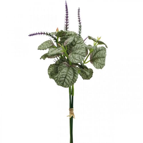 Prodotto Fiori di seta artificiale, salvia in mazzetto, fiore di seta salvia viola L28cm 4pz