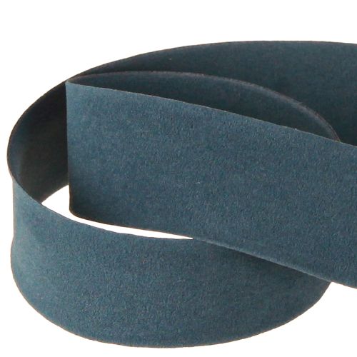 Prodotto Nastro di velluto blu, nastro regalo decorativo, 25 mm, 7 m