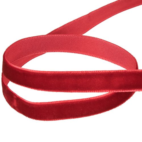 Prodotto Nastro di velluto nastri decorativi Nastro di velluto Bordeaux 10mm 20m