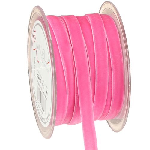 Nastro di velluto nastro decorativo nastro regalo velluto rosa 10mm 20m