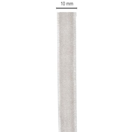 Nastro di velluto, nastro decorativo in rotolo per decorazioni creative, largo 10 mm, lungo 20 m. | Floristik24.it