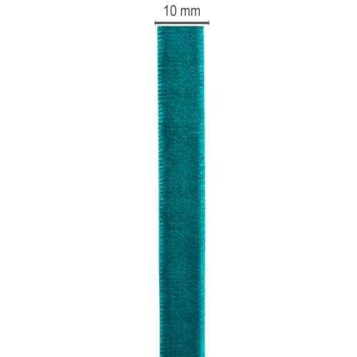 Nastro di velluto in rotolo, nastro decorativo per confezioni regalo, 10 mm, 20 m | Floristik24.it