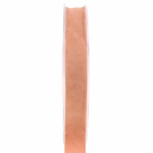 Prodotto Nastro di velluto salmone 15mm 7m