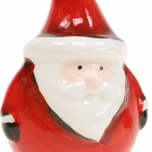 Floristik24 Figura decorativa di Babbo Natale 8,5 cm 4 pezzi