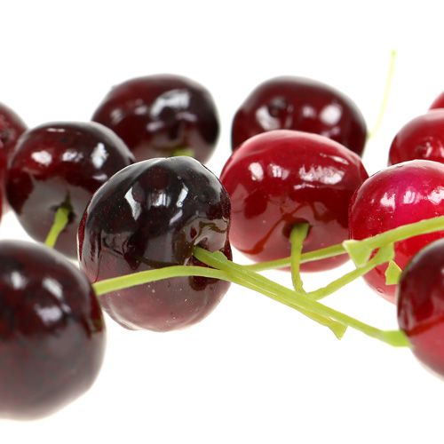 Floristik24 Miscela di amarene e frutti artificiali Ø 1,5 cm 108 p