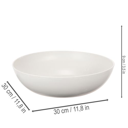 Grande ciotola rotonda, ciotola decorativa versatile, 30 cm | Floristik24.it
