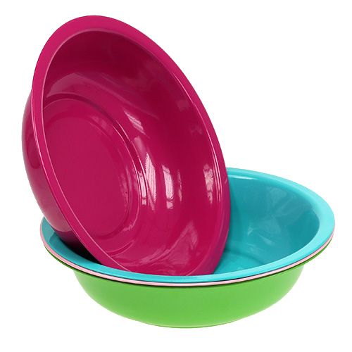 Floristik24 Ciotola decorativa colorata. Ø29cm 4pz