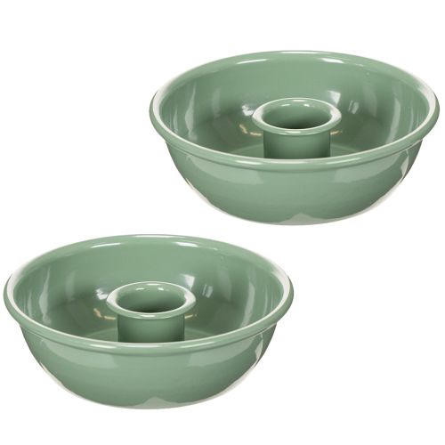 Portacandele affusolati adatti per composizioni floreali e decorazioni, 10 cm, 2 pezzi