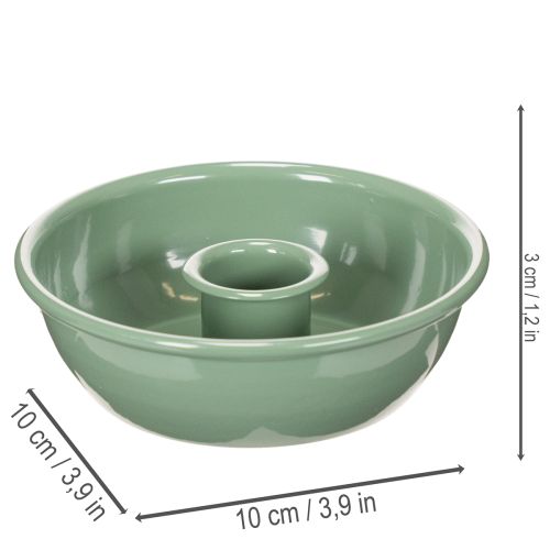 Portacandele affusolati adatti per composizioni floreali e decorazioni, 10 cm, 2 pezzi | Floristik24.it
