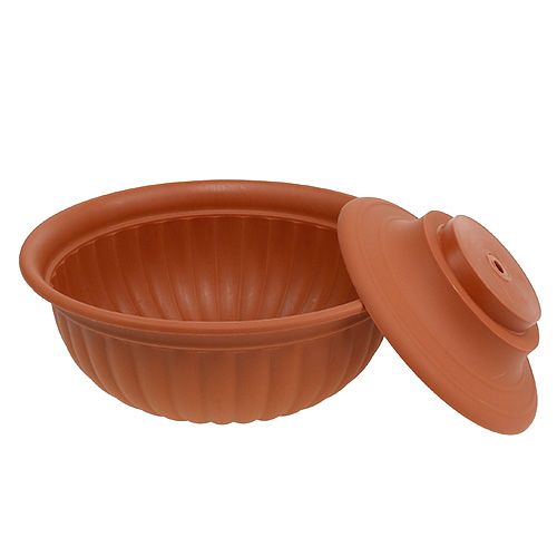 Prodotto Ciotola con piede in terracotta Ø30cm