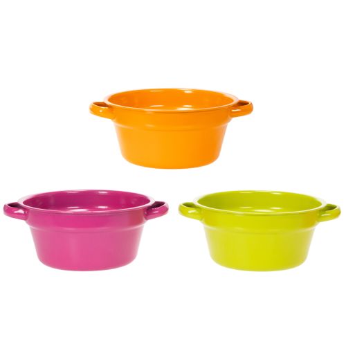 Prodotto Fioriera in metallo, decorazione estiva per la zona giorno, 23 cm, 3 pezzi