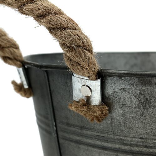 Floristik24 Ciotola ovale antica 28 x 17cm H12cm 2pz