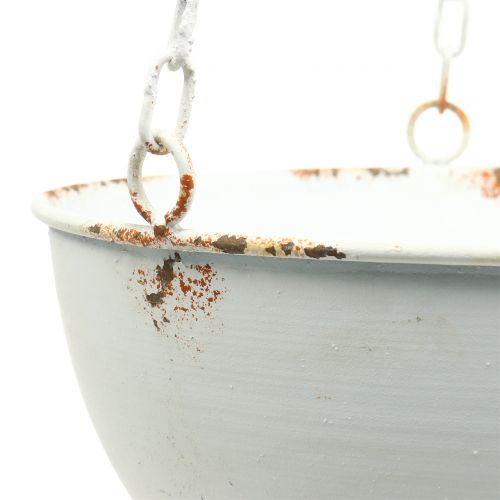 Floristik24 Ciotola per piantare bianco Ø26cm H23cm
